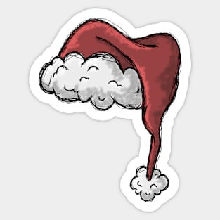 Santa's Hat Sticker